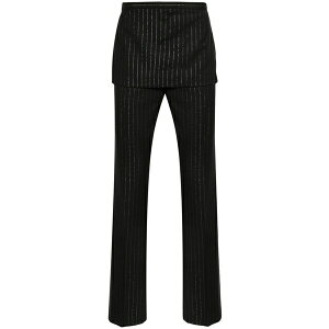 �A�N�l �X�g�D�f�B�I�Y �����Y �J�W���A���p���c �{�g���X Pinstripe-pattern trousers Black