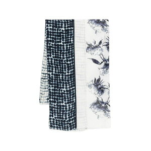 �n�C ���f�B�[�X �}�t���[�E�X�g�[���E�X�J�[�t �A�N�Z�T���[ Floral polka-dot scarf White