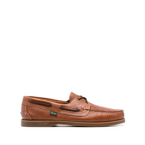 �p���u�[�c �����Y �X�j�[�J�[ �V���[�Y Barth lace-up boat shoes Brown