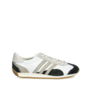 �A�f�B�_�X ���f�B�[�X �X�j�[�J�[ �V���[�Y Country og three-stripe sneakers White