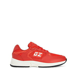 �W���[�b�y�U�m�b�e�B �����Y �X�j�[�J�[ �V���[�Y Gz runner lace-up low-top sneakers Red