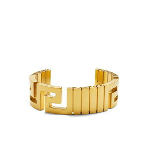 ���F���T�[�` ���f�B�[�X �u���X���b�g�E�o���O���E�A���N���b�g �A�N�Z�T���[ Greek brass bracelet Gold
