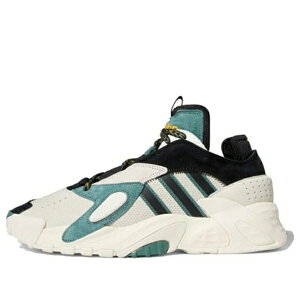 adidas �A�f�B�_�X �����Y �X�j�[�J�[ �yadidas Streetball 'Cream Tech Emerald' FV4850�z �T�C�Y US_6.5(24.5cm)