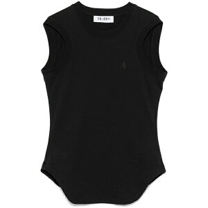 �W �A�e�B�R ���f�B�[�X �J�b�g�\�[ �g�b�v�X Reese tank top Black