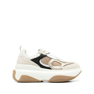 �����[�W���[ ���f�B�[�X �X�j�[�J�[ �V���[�Y June colour-block platform sneakers Neutrals