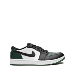 �W���[�_�� �����Y �X�j�[�J�[ �V���[�Y Air jordan 1 low g white/black/noble green/pollen sneakers Black