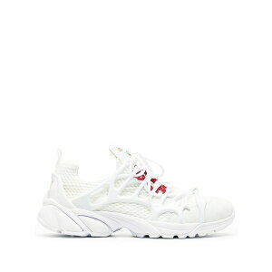 �t�H�[�e�B�[�t�H�[�E���[�x���E�O���[�v �����Y �X�j�[�J�[ �V���[�Y Panelled-design low-top sneakers White