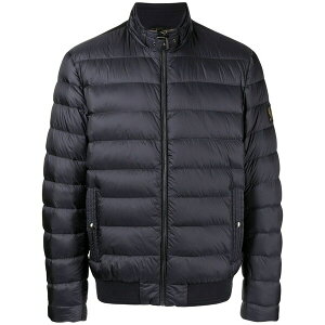 �x���X�^�b�t �����Y �W���P�b�g���u���]�� �A�E�^�[ Down-padded puffer jacket Blue