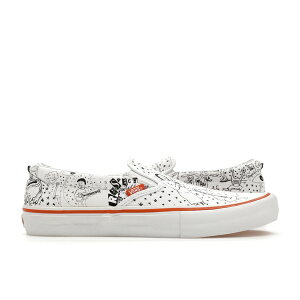 Vans oY Y Xj[J[ yVans Slip-On Pro No Comply Daniel Johnstonz TCY US_8.5(26.5cm) White/Orange