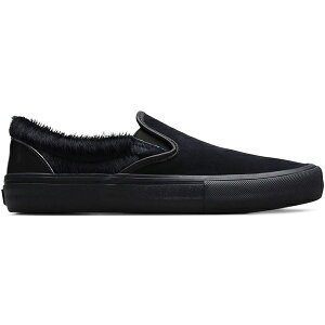 Vans oY Y Xj[J[ yVans Slip-On Engineered Garments Mismatched Cow Hair Bluez TCY US_10(28.0cm) Black/Navy-Multi