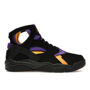 Nike �i�C�L �����Y �X�j�[�J�[ �yNike Air Flight Huarache Lakers Away�z �T�C�Y US_M_15 Black/Varsity Purple/Del Sol
