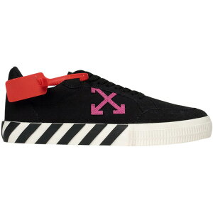 OFF-WHITE �I�t�z���C�g �����Y �X�j�[�J�[ �yOFF-WHITE Vulc Low Black Violet SS20�z �T�C�Y US_11(29.0cm) Black