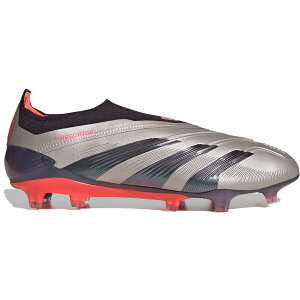 adidas AfB_X Y Xj[J[ yadidas Predator Elite Laceless FG Vivid Horizonz TCY US_12.5(30.5cm) Platinum Metallic/Aurora Black/Carbon