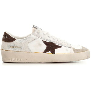 Golden Goose S[fO[X Y Xj[J[ yGolden Goose Stardan Pony Hair White Brownz TCY US_11(29.0cm) White/Brown