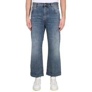 �G�g�� �����Y �f�j���p���c �{�g���X Five Pocket Jeans Blue