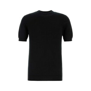 tFf[ Y jbg&Z[^[ AE^[ Black Cotton Sweater BLACK