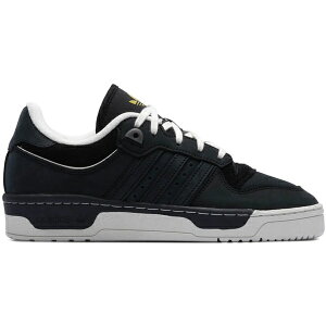 adidas �A�f�B�_�X �����Y �X�j�[�J�[ Core Black/Talc/Pulse Olive �yadidas Rivalry 86 Low 2.5 Black Talc�z �T�C�Y US_12.5(30.5cm)