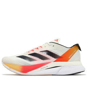 adidas �A�f�B�_�X �����Y �X�j�[�J�[ �yadidas Adizero Boston 12 'Ivory Black Red' IG3320�z �T�C�Y US_8.5(26.5cm)