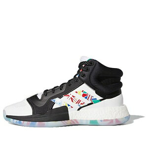 adidas �A�f�B�_�X �����Y �X�j�[�J�[ �yadidas Marquee Boost FIBA 'Ball Around The World' EG1538�z �T�C�Y US_10(28.0cm)