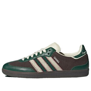 adidas �A�f�B�_�X �����Y �X�j�[�J�[ �yadidas x notitle Samba OG x 'Brown Green' ID6022�z �T�C�Y US_5.5(23.5cm)