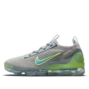 Nike �i�C�L �����Y �X�j�[�J�[ �yNike Air VaporMax 2021 Flyknit 'Grey Light Liquid Lime' DH4084-003�z �T�C�Y US_10.5(28.5cm)