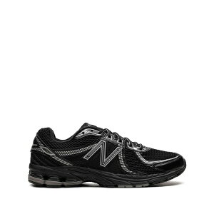 �j���[�o�����X �����Y �X�j�[�J�[ �V���[�Y 860 mesh panelled sneakers Black