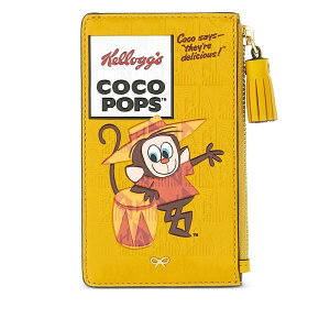 �A�j���n�C���h�}�[�` ���f�B�[�X ���z �A�N�Z�T���[ X kellog's coco pops zip-around cardholder Yellow