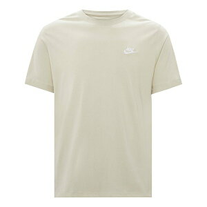 Nike ナイキ メンズ スニーカー 【Men's Nike Embroidered Logo Breathable Micro Mark Solid Color Short Sleeve Beige T-Shirt AR4999-206】 サイズ US_M_XL