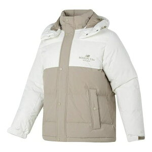 New Balance ニューバランス メンズ スニーカー 【New Balance Windproof Down Jacket 'White Beige' AMJ34301-CIC】 サイズ US_M_M