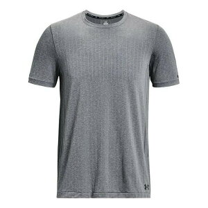 Under Armour A_[A[}[ Y Xj[J[ yUnder Armour Rush Seamless T-shirt 'Pitch Grey' 1373724-012z TCY US_M_L