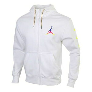 Air Jordan W[_ Y Xj[J[ yAir Jordan Sports Fleece Lined Hooded Jacket Men's White CU9123-100z TCY US_M_XXL