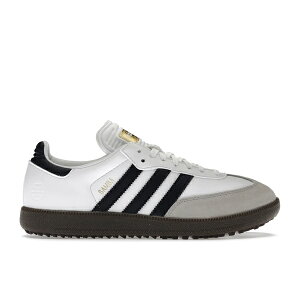 adidas �A�f�B�_�X �����Y �X�j�[�J�[ �yadidas Samba Golf White Black Gum�z �T�C�Y US_8(26.0cm) Cloud White/Core Black/Gum