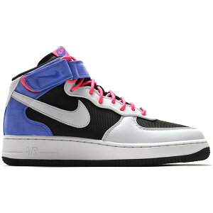 Nike �i�C�L �����Y �X�j�[�J�[ �yNike Air Force 1 Mid Baltoro�z �T�C�Y US_7(25.0cm) Black/Neutral Grey-Varsity Royal-Flamingo