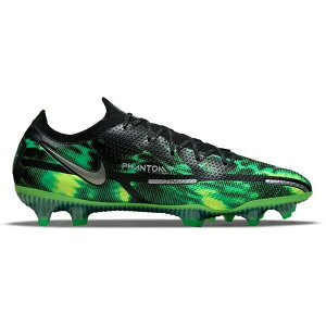 Nike �i�C�L �����Y �X�j�[�J�[ �yNike Phantom GT2 Elite FG Shockwave�z �T�C�Y US_10(28.0cm) Black/Green Strike/Metallic Platinum
