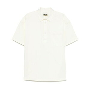 �_�[�N�p�[�N �����Y �|���V���c �g�b�v�X Alex polo shirt White
