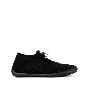 �J���y�[�� �����Y �X�j�[�J�[ �V���[�Y Peu path knitted lace-up sneakers Black