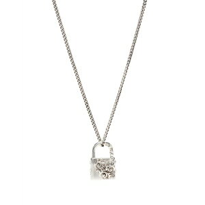 �G�}�j���G�� �r�R�b�L �����Y �l�b�N���X�E�`���[�J�[ �A�N�Z�T���[ Small arabesque padlock necklace Silver
