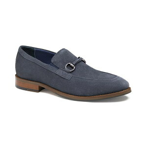 WXgAh}[tB[ Y Xb|E[t@[ V[Y Men's Landry Bit Round-Toe Loafers Navy suede