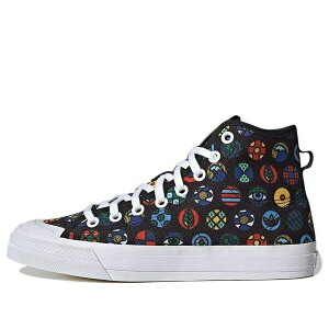 adidas �A�f�B�_�X �����Y �X�j�[�J�[ �yadidas x Craig Karl Nizza Hi Rf 'Black White' GZ1331�z �T�C�Y US_M_4.5