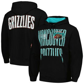 【送料無料】 ミッチェル&ネス メンズ パーカー・スウェットシャツ アウター Vancouver Grizzlies Mitchell & Ness Hardwood Classics OG 2.0 Pullover Hoodie Black