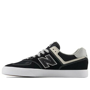 New Balance j[oX Y Xj[J[ yNew Balance Numeric 574 Shoes 'Black White' NM574VCBz TCY US_M_4.5
