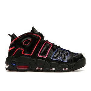 Nike �i�C�L �����Y �X�j�[�J�[ �yNike Air More Uptempo 96 Electric�z �T�C�Y US_9.5(27.5cm) Black/Racer Blue/Hyper Pink/Bright Crimson