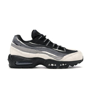 Nike �i�C�L �����Y �X�j�[�J�[ �yNike Air Max 95 Comme des Garcons Black Grey�z �T�C�Y US_6.5(24.5cm) Black/Grey-White