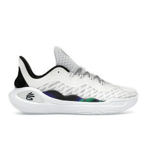Under Armour �A���_�[�A�[�}�[ �����Y �X�j�[�J�[ �yUnder Armour Curry 11 Bruce Lee Wind�z �T�C�Y US_12.5(30.5cm) White/Halo Grey