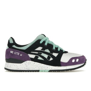 ASICS �A�V�b�N�X �����Y �X�j�[�J�[ �yASICS Gel-Lyte III OG White Black Mint Purple�z �T�C�Y US_11.5(29.5cm) White/Black