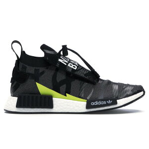 adidas �A�f�B�_�X �����Y �X�j�[�J�[ �yadidas NMD TS1 Bape x Neighborhood�z �T�C�Y US_8(26.0cm) Black/White/Grey