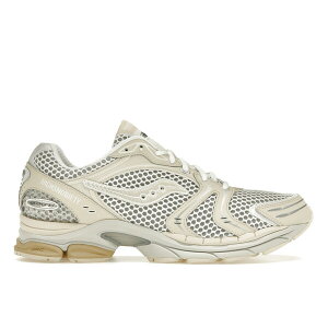Saucony �T�b�J�j�[ �����Y �X�j�[�J�[ �ySaucony ProGrid Triumph 4 Highsnobiety Cream�z �T�C�Y US_9(27.0cm) Cream/White