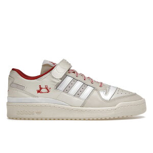 adidas �A�f�B�_�X �����Y �X�j�[�J�[ �yadidas Forum Low Taquera Orinoco�z �T�C�Y US_9(27.0cm) Cream White / Cloud White / Team Power Red