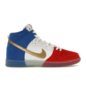 Nike �i�C�L �����Y �X�j�[�J�[ �yNike SB Dunk High Tricolor (USA)�z �T�C�Y US_9.5(27.5cm) Challenge Red/Game Royal-White