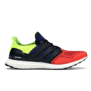adidas �A�f�B�_�X �����Y �X�j�[�J�[ �yadidas Ultra Boost 1.0 OG Consortium Packer Shoes�z �T�C�Y US_9.5(27.5cm) Core Black/Core Black/Solar Red